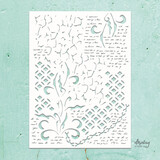 Mintay Kreativa Stencil 6x8 Inch Mixed 5 (MTK-STEN-54) Mintay Kreativa Stencil 6x8 Inch Mixed 5 (MTK-STEN-54)