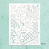 Mintay Kreativa Stencil 6x8 Inch Mixed 5 (MTK-STEN-54) Mintay Kreativa Stencil 6x8 Inch Mixed 5 (MTK-STEN-54)
