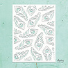 Mintay Kreativa Stencil 6x8 Inch Peacock Feathers (MTK-STEN-49) Mintay Kreativa Stencil 6x8 Inch Peacock Feathers (MTK-STEN-49)