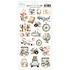 Bon Voyage 6x12 Inch Paper Stickers Elements (MT-BON-12) Bon Voyage 6x12 Inch Paper Stickers Elements (MT-BON-12)