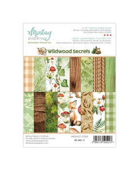 Mintay Wildwood Secrets 6x8 Inch Add-On Paper Pack (MT-WIS-11)