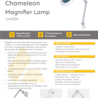 Light and Vision Chameleon Magnifier Lamp 3D (LV4234) Light and Vision Chameleon Magnifier Lamp 3D (LV4234)