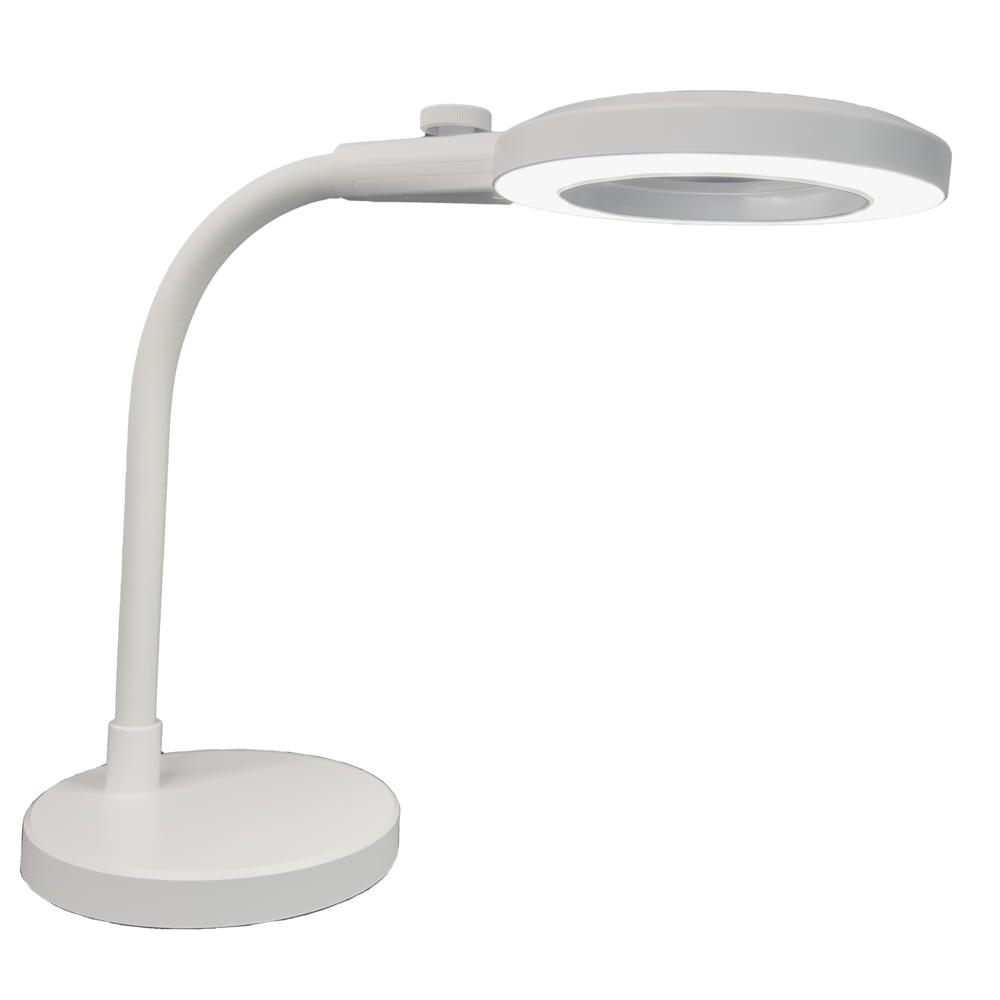 Light and Vision Chameleon Desk Magnifier Lamp Rechargeable 3D (LV4000)