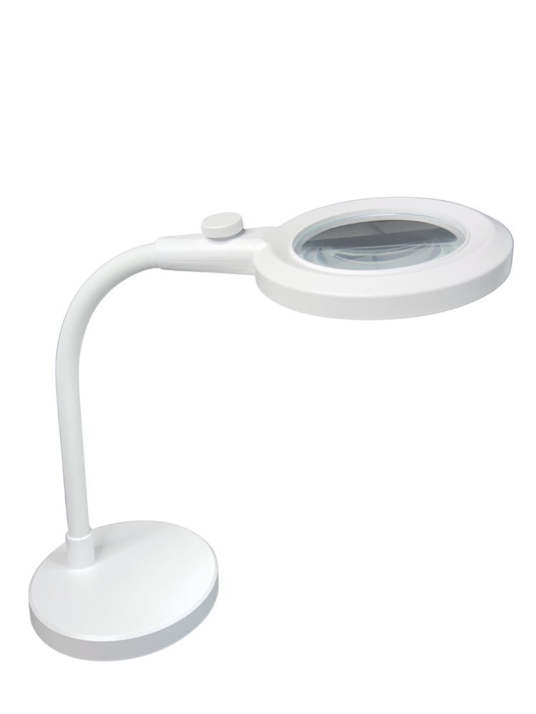 Light and Vision Chameleon Desk Magnifier Lamp Rechargeable 3D (LV4000)