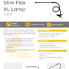Light and Vision Slim Flex XL Lamp White (LV3134) Light and Vision Slim Flex XL Lamp White (LV3134)