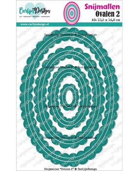 CarlijnDesign Snijmallen Ovalen 2 (CDSN-0302)