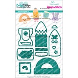 CarlijnDesign Snijmallen Pen Pals (CDSN-0306)