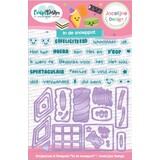CarlijnDesign Dies + Clear Stamps In de Snoeppot (CDJD-0058)