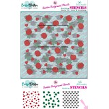 CarlijnDesign Stencils Buddies Backgrounds School (CDSC-0040)