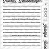 CarlijnDesign Clear Stamps A6 Notitieblok (CDST-0141) CarlijnDesign Clear Stamps A6 Notitieblok (CDST-0141)