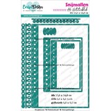 CarlijnDesign Snijmallen A6 Notitieblok (CDSN-0301)