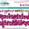 CarlijnDesign Hot Foil Plate Beterschap Opkikkertje (CDHF-0080) CarlijnDesign Hot Foil Plate Beterschap Opkikkertje (CDHF-0080)