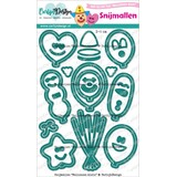 CarlijnDesign Snijmallen Ballonnen Klein (CDSN-0305)