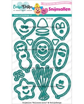 CarlijnDesign Snijmallen Ballonnen Klein (CDSN-0305)