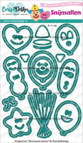 CarlijnDesign Dies Small Balloons (CDSN-0305) CarlijnDesign Dies Small Balloons (CDSN-0305)