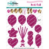 CarlijnDesign Hot Foil Plate Small Balloons (CDHF-0076)