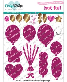 CarlijnDesign Hot Foil Plate Small Balloons (CDHF-0076)