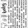 CarlijnDesign Clear Stamps Onderteksten Baby (CDST-0145) CarlijnDesign Clear Stamps Onderteksten Baby (CDST-0145)