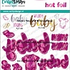 CarlijnDesign Hot Foil Plate Baby Baby (CDHF-0078) CarlijnDesign Hot Foil Plate Baby Baby (CDHF-0078)