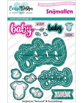 CarlijnDesign Snijmallen Baby baby (CDSN-0310)