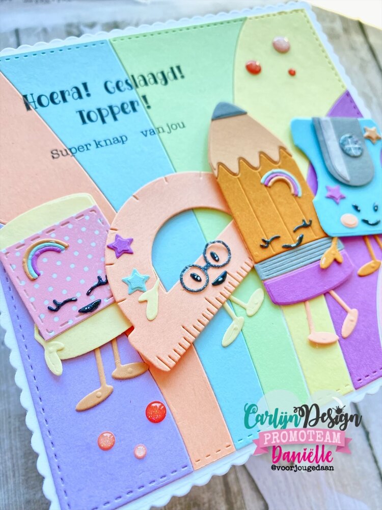 CarlijnDesign Glitter Enamel Dots Coral (300pcs) (CDED-0006) CarlijnDesign Glitter Enamel Dots Coral (300pcs) (CDED-0006)