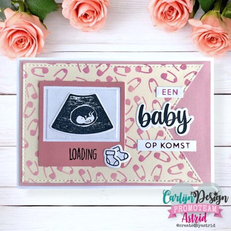 CarlijnDesign Snijmallen Baby baby (CDSN-0310) CarlijnDesign Snijmallen Baby baby (CDSN-0310)