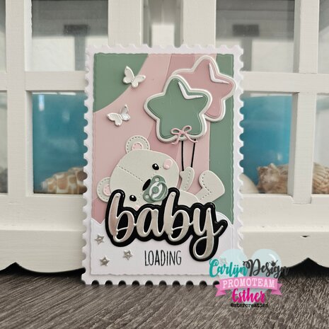 CarlijnDesign Snijmallen Baby baby (CDSN-0310) CarlijnDesign Snijmallen Baby baby (CDSN-0310)