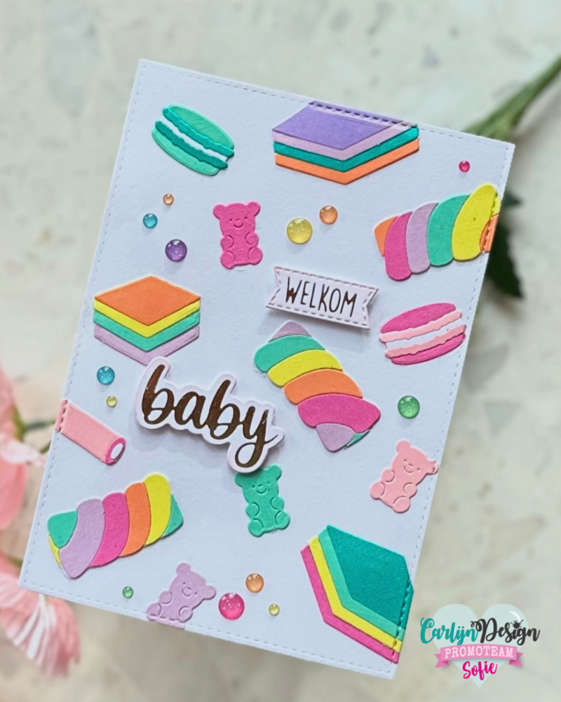 CarlijnDesign Hot Foil Baby Baby (CDHF-0078) CarlijnDesign Hot Foil Baby Baby (CDHF-0078)