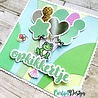CarlijnDesign Hot Foil Plate Small Balloons (CDHF-0076) CarlijnDesign Hot Foil Plate Small Balloons (CDHF-0076)