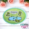 CarlijnDesign Clear Stamps Kikker Vriendjes (CDST-0144) CarlijnDesign Clear Stamps Kikker Vriendjes (CDST-0144)