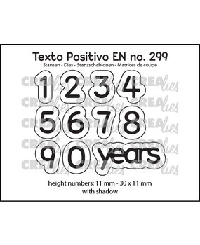 Crealies Texto Positivo Stansen English 1,2,3 Years (POSEN299)
