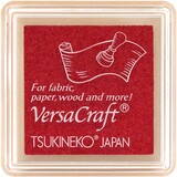 Tsukineko VersaCraft Inkpad Small Ruby (VK-SML-K23)
