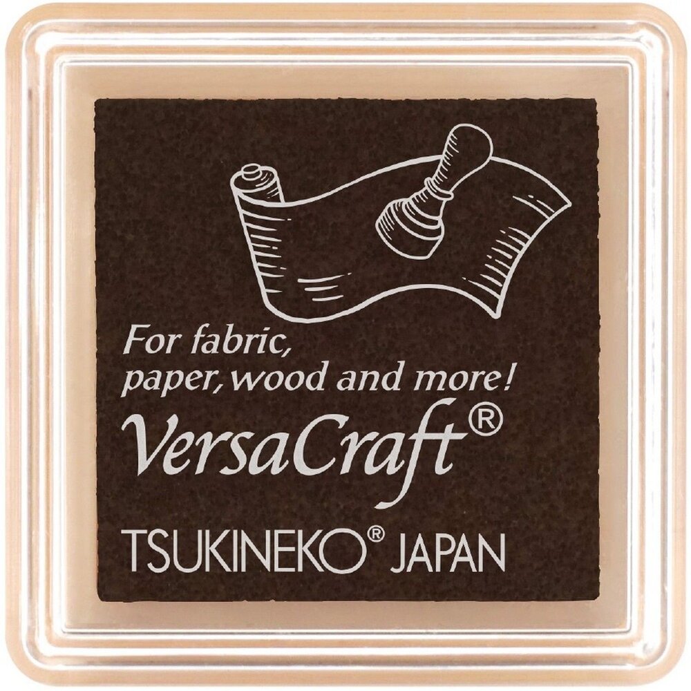Tsukineko VersaCraft Inkpad Small Cocoa (VK-SML-K18) Tsukineko VersaCraft Inkpad Small Cocoa (VK-SML-K18)