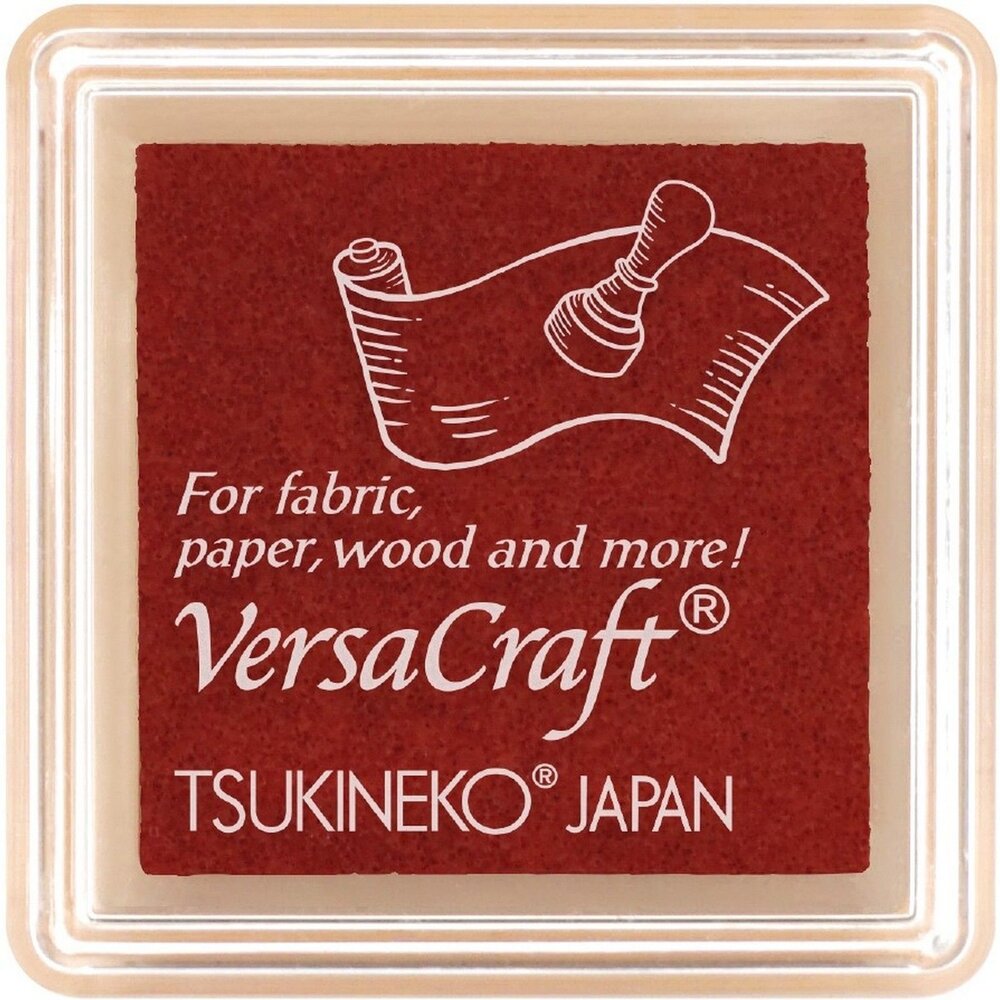 Tsukineko VersaCraft Inkpad Small Cherry Red (VK-SML-K03) Tsukineko VersaCraft Inkpad Small Cherry Red (VK-SML-K03)