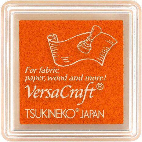 Tsukineko VersaCraft Inkpad Small Navel Orange (VK-SML-K02) Tsukineko VersaCraft Inkpad Small Navel Orange (VK-SML-K02)