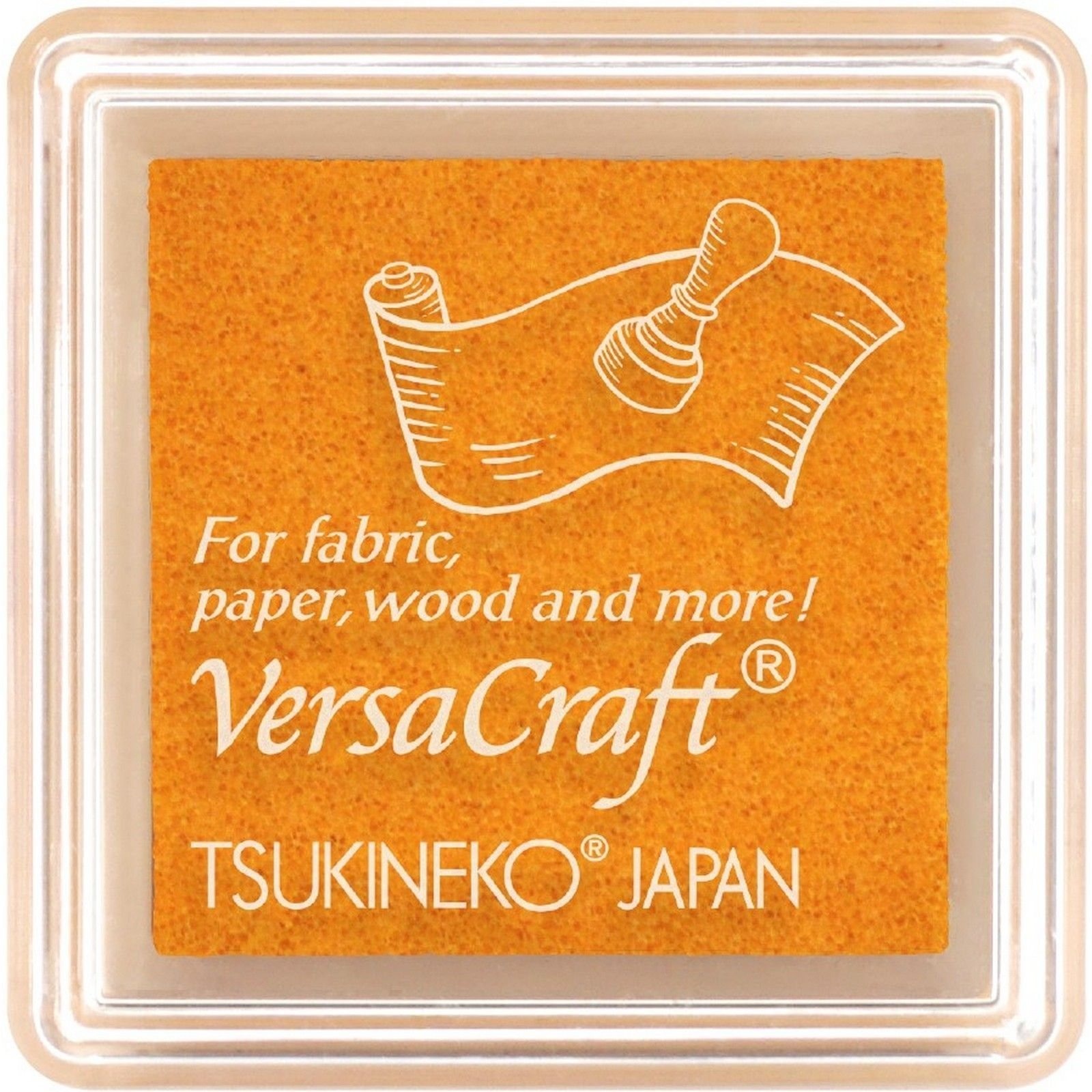 Tsukineko VersaCraft Tampone Inchiostro 95x65mm - 4 Colori Opachi Tonalità Viola Per Stampa E Scrapbooking