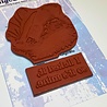 IndigoBlu Winter Badger A6 Red Rubber Stamp (IND1382) IndigoBlu Winter Badger A6 Red Rubber Stamp (IND1382)