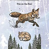 IndigoBlu Fox on the Run A6 Red Rubber Stamp (IND1396) IndigoBlu Fox on the Run A6 Red Rubber Stamp (IND1396)