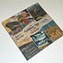 The Golden Age of Travel 6x6 Inch Ephemera Paper Book (IND1361)