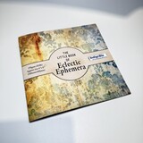 IndigoBlu The Little Book of Eclectic 6x6 Inch Ephemera Paper Book (IND1376)