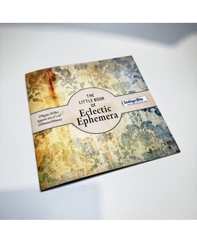IndigoBlu The Little Book of Eclectic 6x6 Inch Ephemera Paper Book (IND1376)