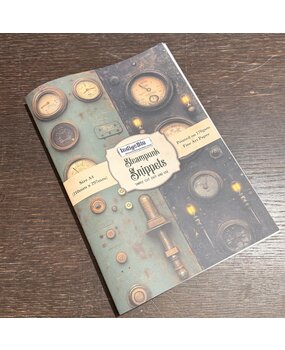 IndigoBlu Steampunk Snippets A4 Paper Book (IND1411)