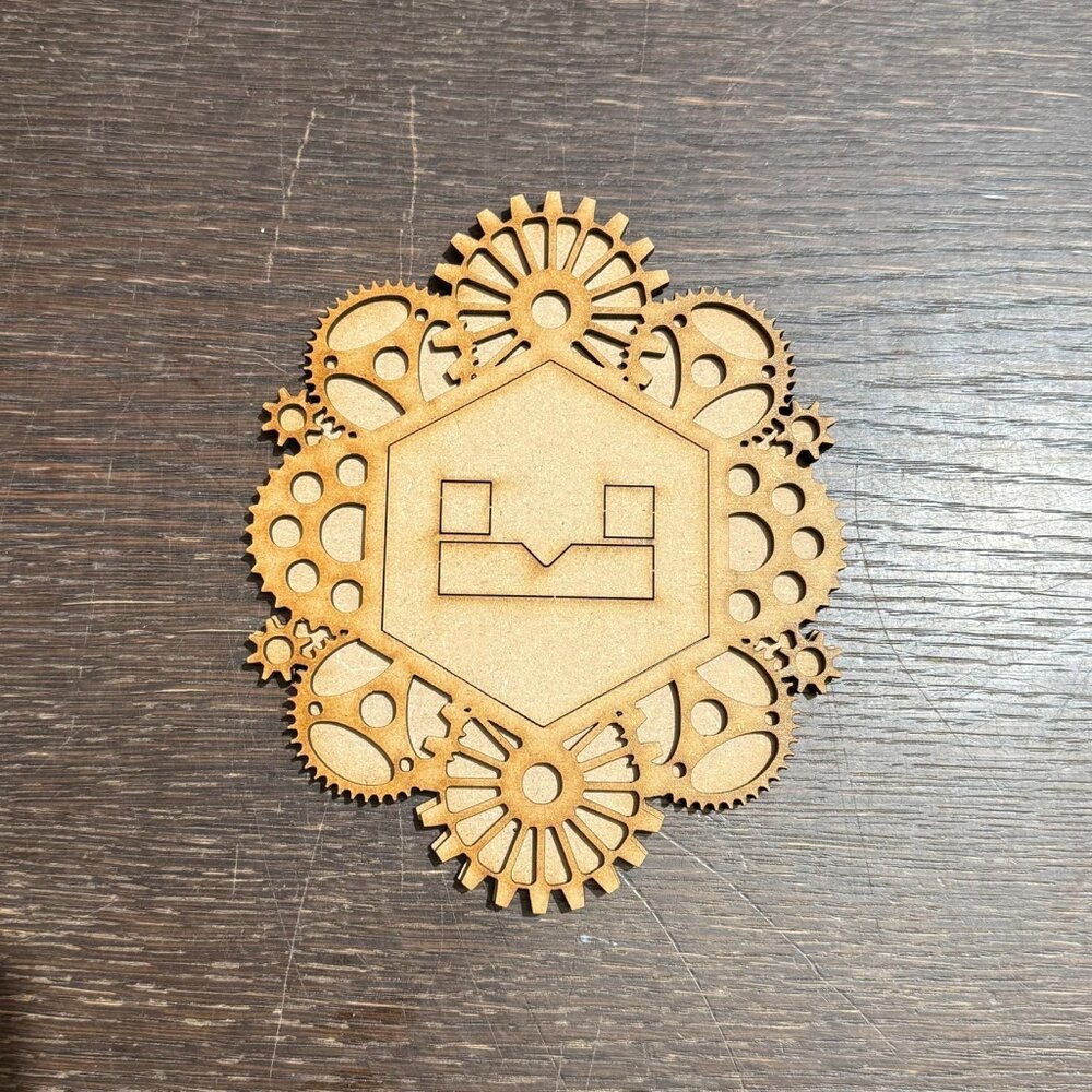 IndigoBlu Steampunk Frame (3) Woodology (IND1421)