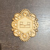 IndigoBlu Steampunk Frame (3) Woodology (IND1421)