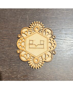 IndigoBlu Steampunk Frame (3) Woodology (IND1421)