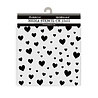 Stamperia Timeless Thick Stencil 12x12cm Hearts (KSTDS42) Stamperia Timeless Thick Stencil 12x12cm Hearts (KSTDS42)