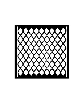 Stamperia Timeless Thick Stencil 12x12cm Net Texture (KSTDS48)