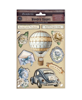 Stamperia Timeless A5 Colored Wooden Shape (KLSP184)