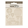 Stamperia Timeless Decorative Chips Air Balloons (SCB266) Stamperia Timeless Decorative Chips Air Balloons (SCB266)