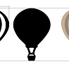 Stamperia Timeless MDF Crafty Shapes Blanks Air Balloon (KLSM52) Stamperia Timeless MDF Crafty Shapes Blanks Air Balloon (KLSM52)